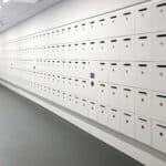 Office Smart Lockers with Mail Slots
